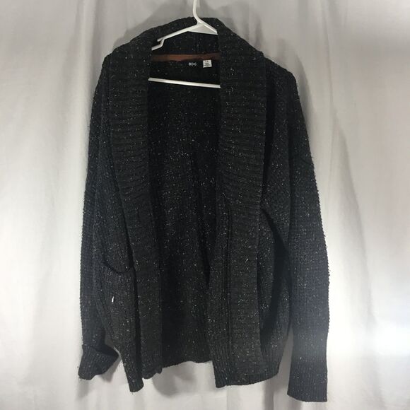 BDG Chunky Knit Open-Front Cardigan, Size L - Picture 1 of 3